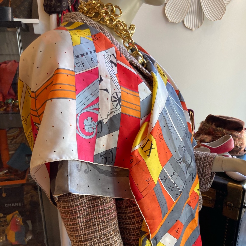 Hermes Astrology Silk Scarf View 5